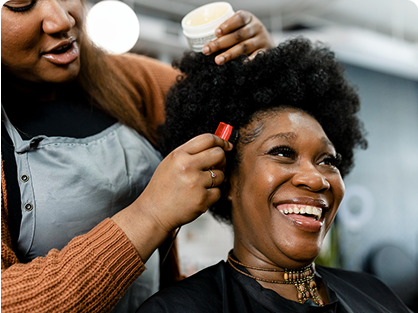 hair styling