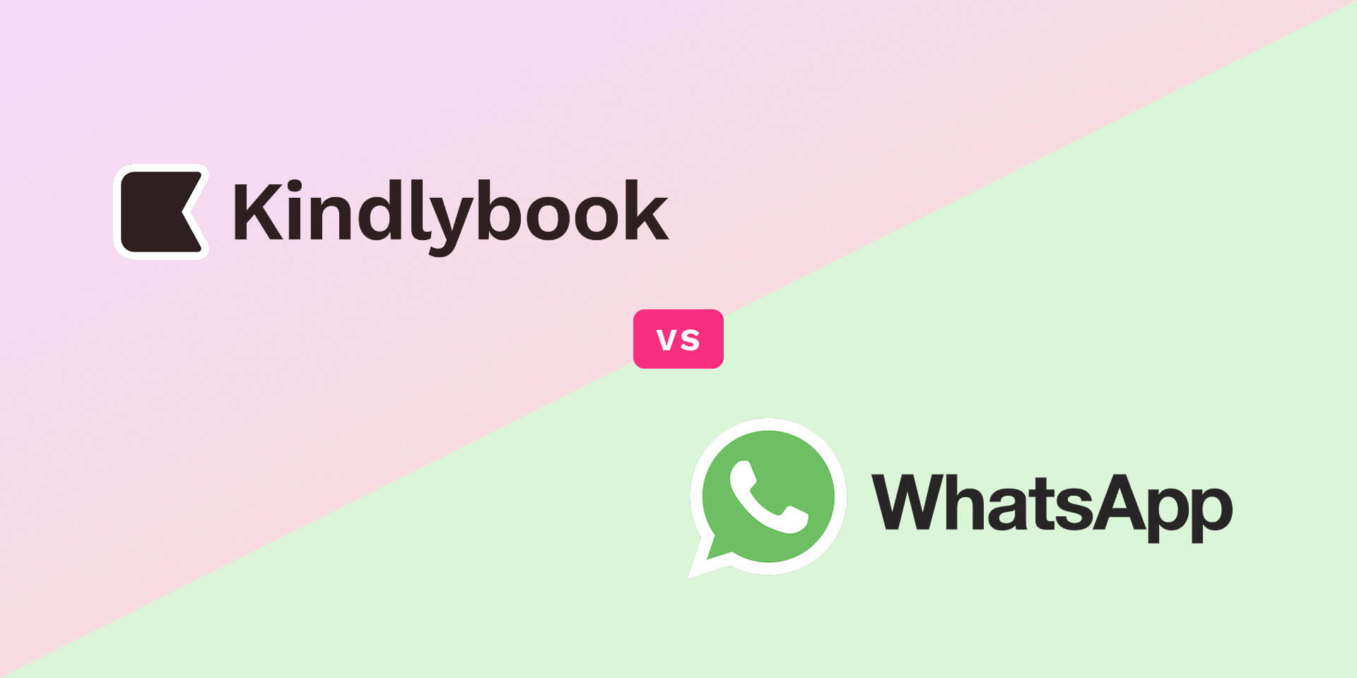 Kindlybook vs WhatsApp